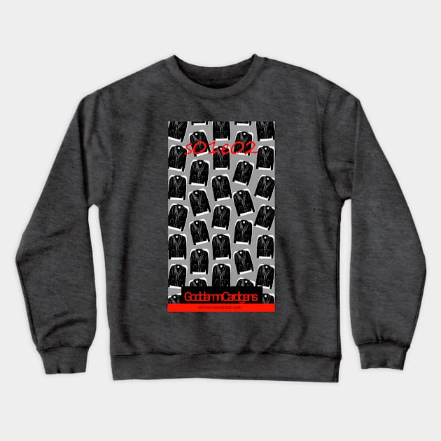 Cardigan Man Crewneck Sweatshirt by Celebrity Tumour™